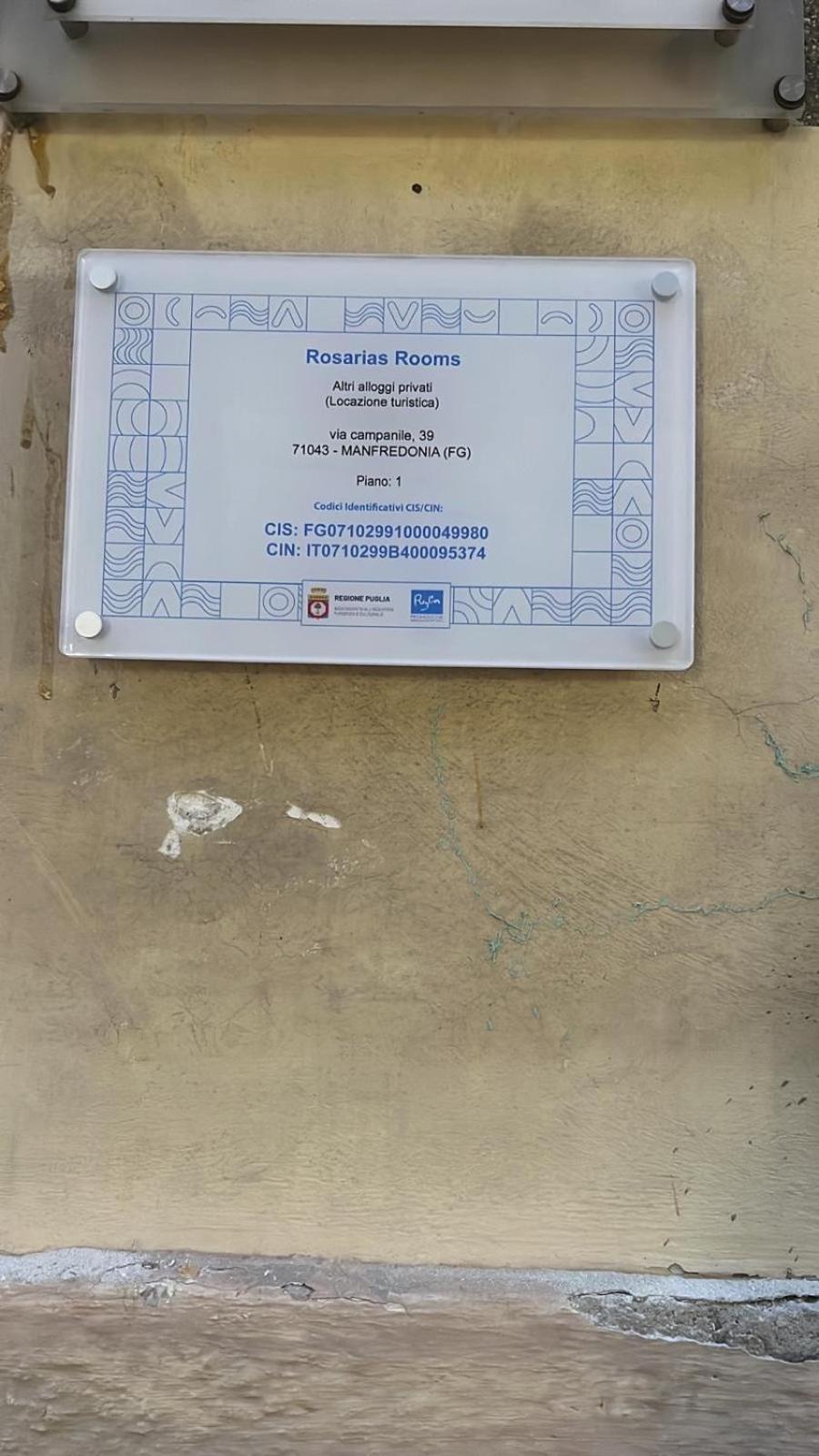 Rosarias Rooms Manfredonia Luaran gambar